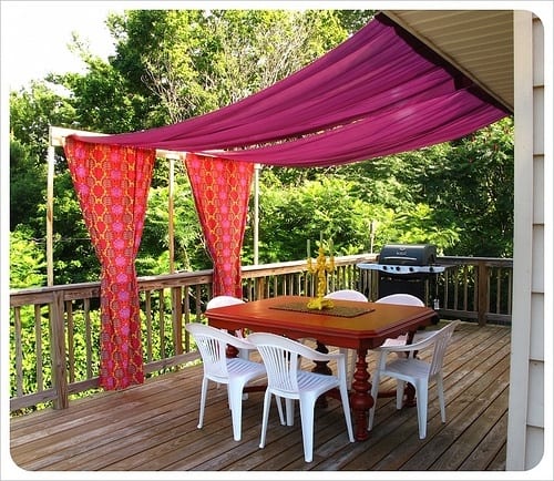 Diy Summer Sunshades Home Trends Diy Summer Sunshades Home Trends