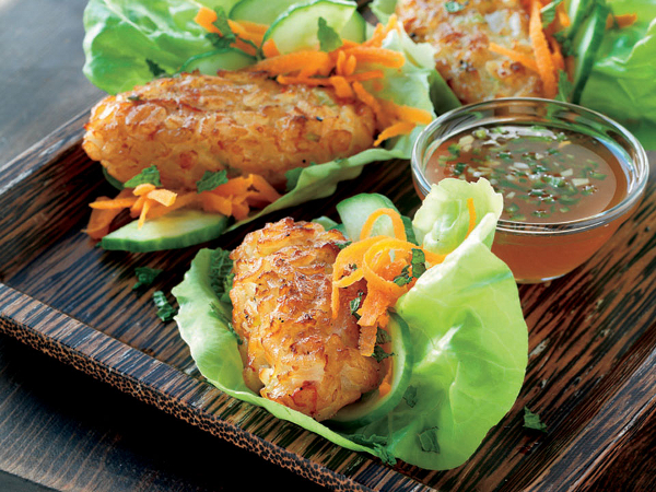  Shrimp and Rice Sausages with Vietnamese Dipping Sauce