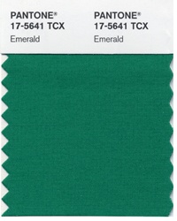 emerald green color chart