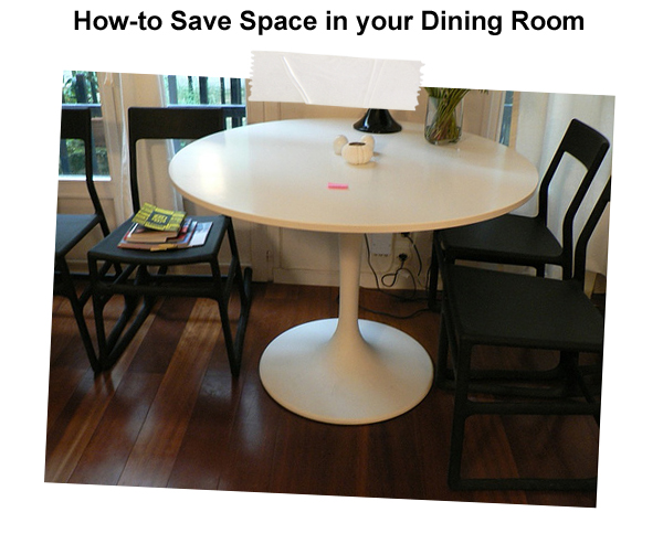 Dining Room Space Saving