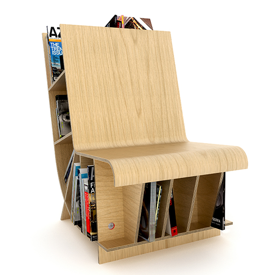 Resource Furniutre - Bookseat Maple copy