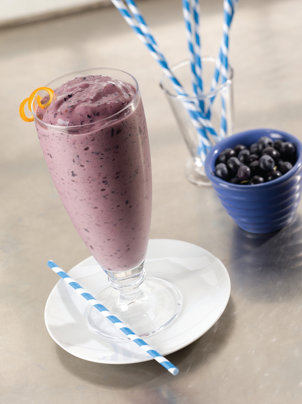 Nutritious Berry Blue Smoothie