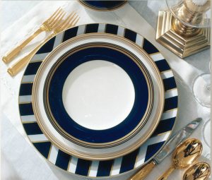 RL navy plate