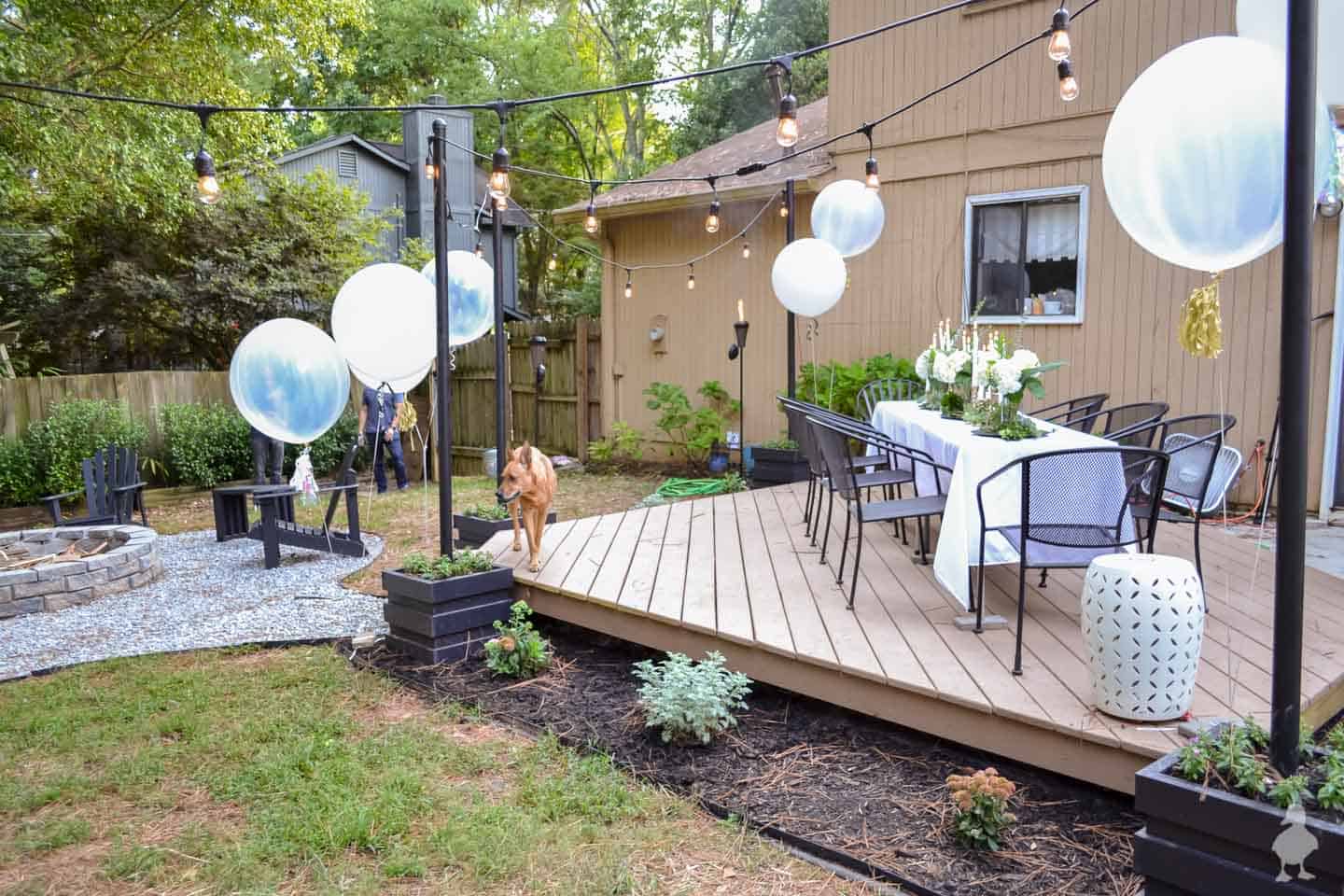 DIY your own deck backyard