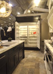 Bloomsbury Design Show Miele Fridge units open