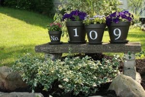 Photo Source: Canadian Home Trends, DIY House Number Signs You Can Make This Weekend