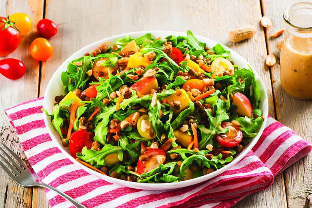 ‘Peanuts and Pulses’ Summer Salad