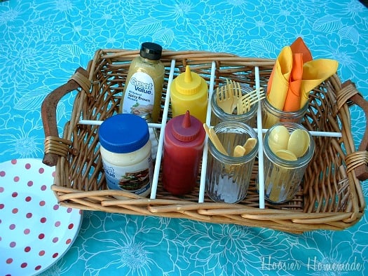 DIY Condiment Caddy - Garrison Street Design Studio