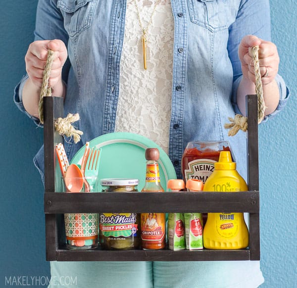 DIY Condiment Caddy - Garrison Street Design Studio