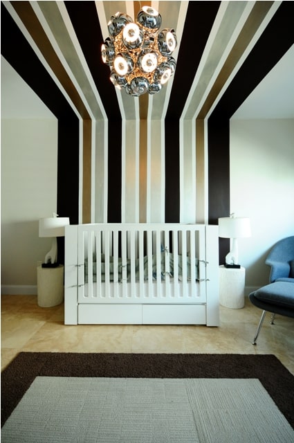 Stripes Up To The Ceiling Home Trends Magazine