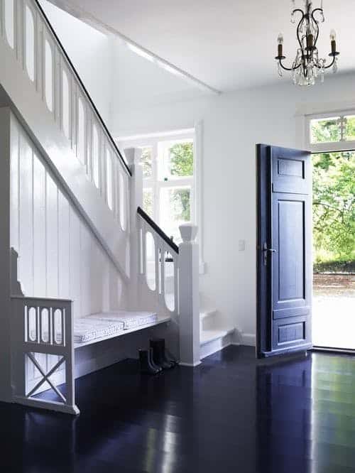 black flooring ideas Photo Source: apartmenttherapy.com