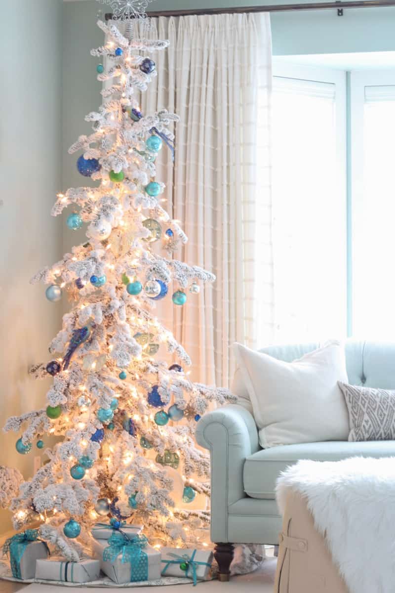 turquoisebedroomtree