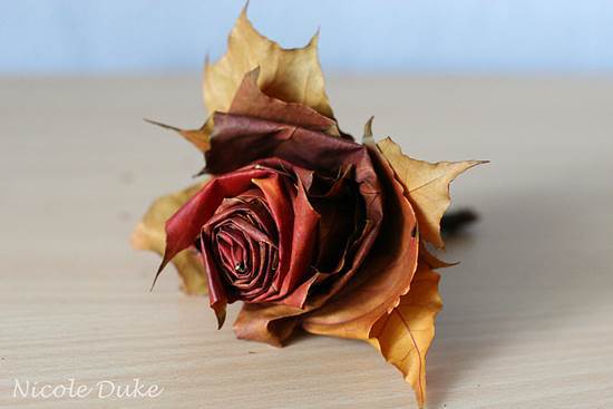 , Indoor Decorating DIYs Using Fall Leaves