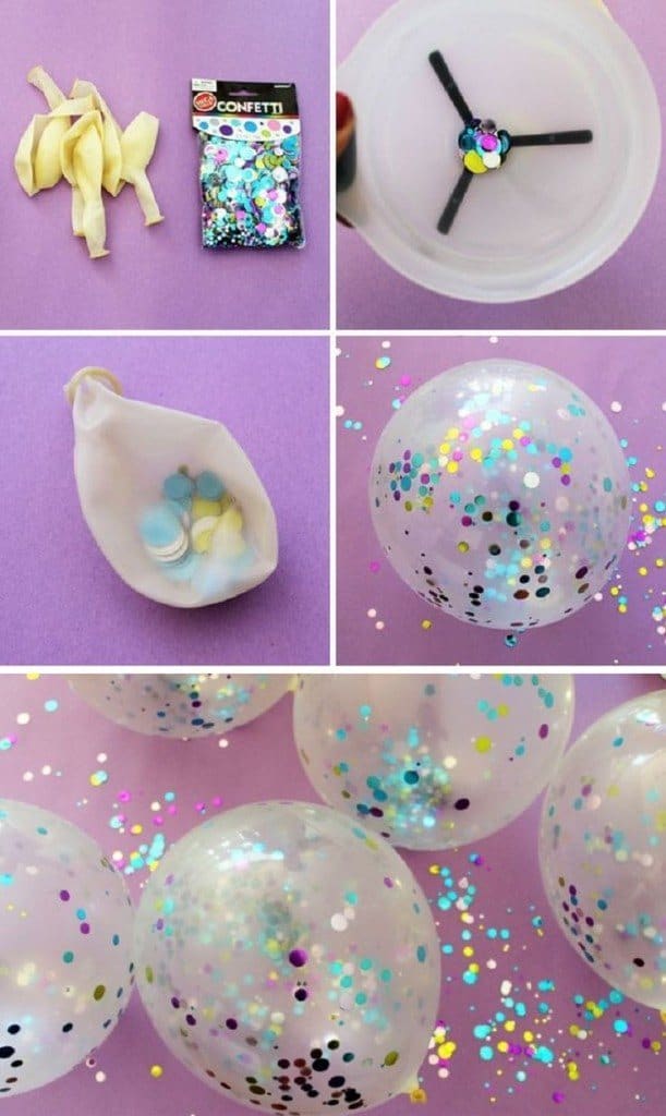 Creative New Year's Eve Decorating Ideas Using Balloons - Home