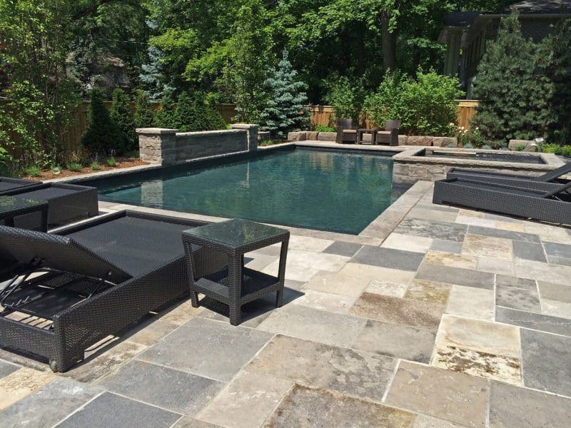 poolside flagstone