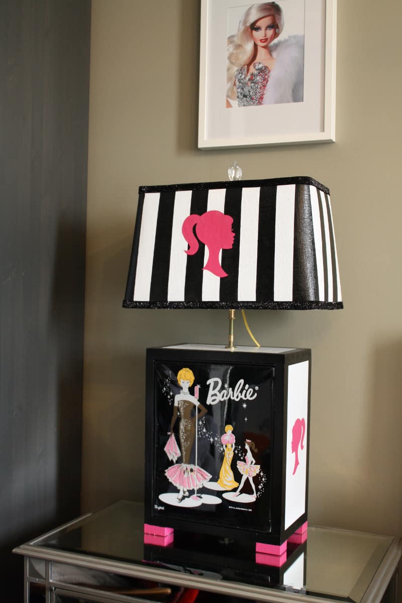 Barbie DIY Lamp Makeover Home Trends Magazine