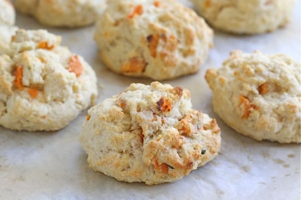 Sweet Potato Rosemary Biscuits