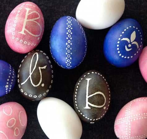 Chic Ukrainian Easter Eggs