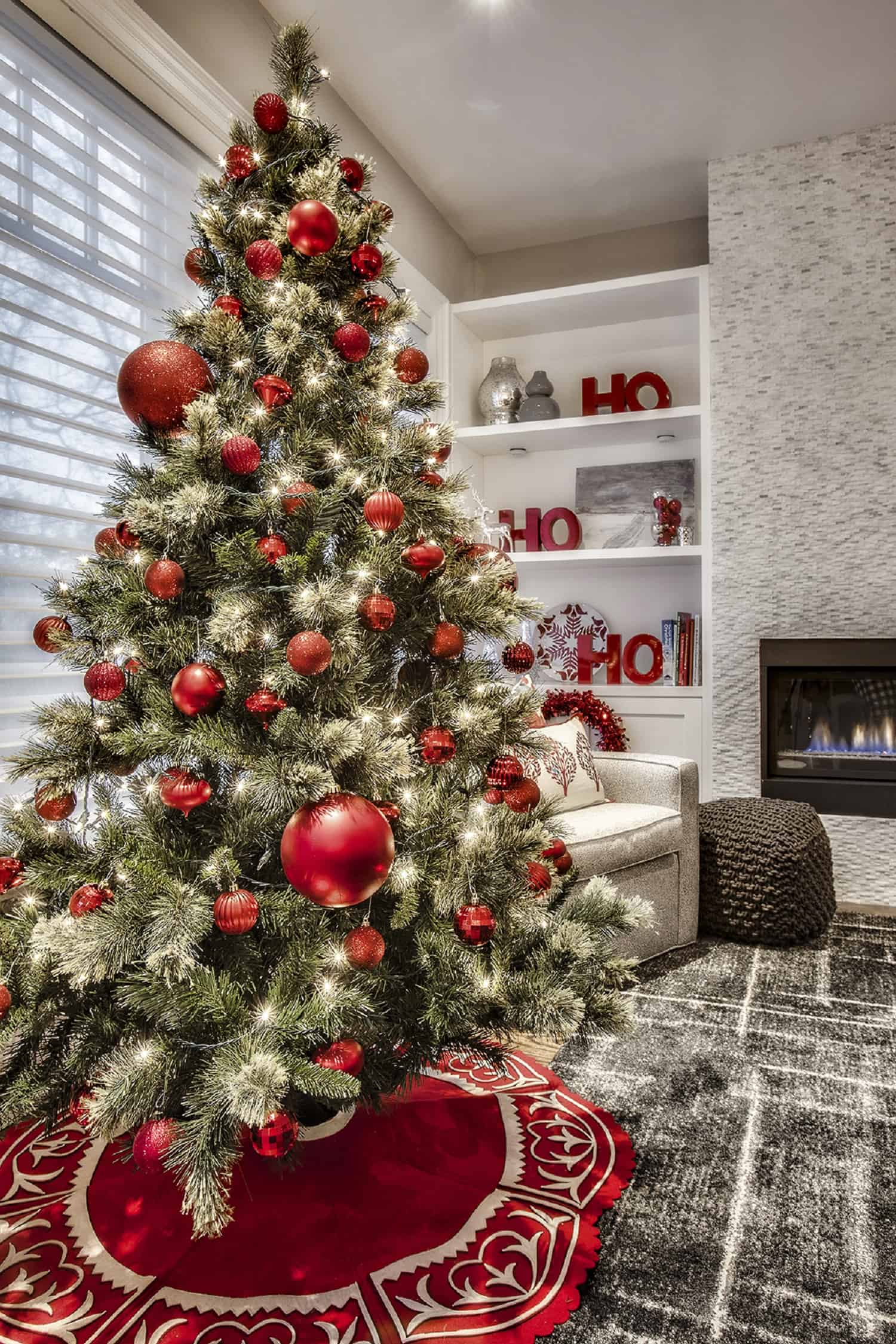 christmas modern decor tree holiday trends