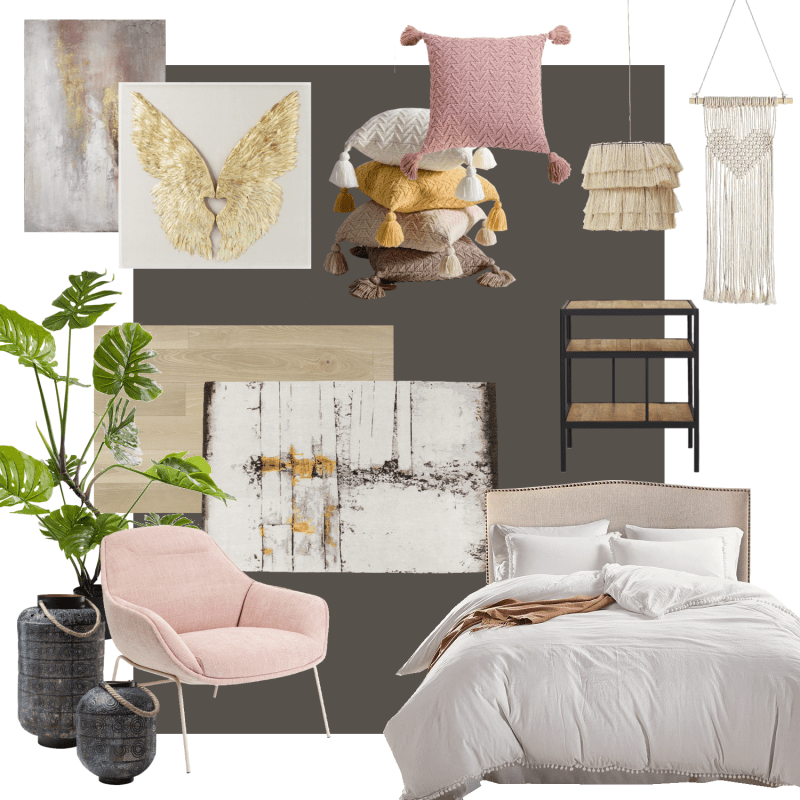 Cozy Bedroom Oasis Design Board - Home Trends Magazine