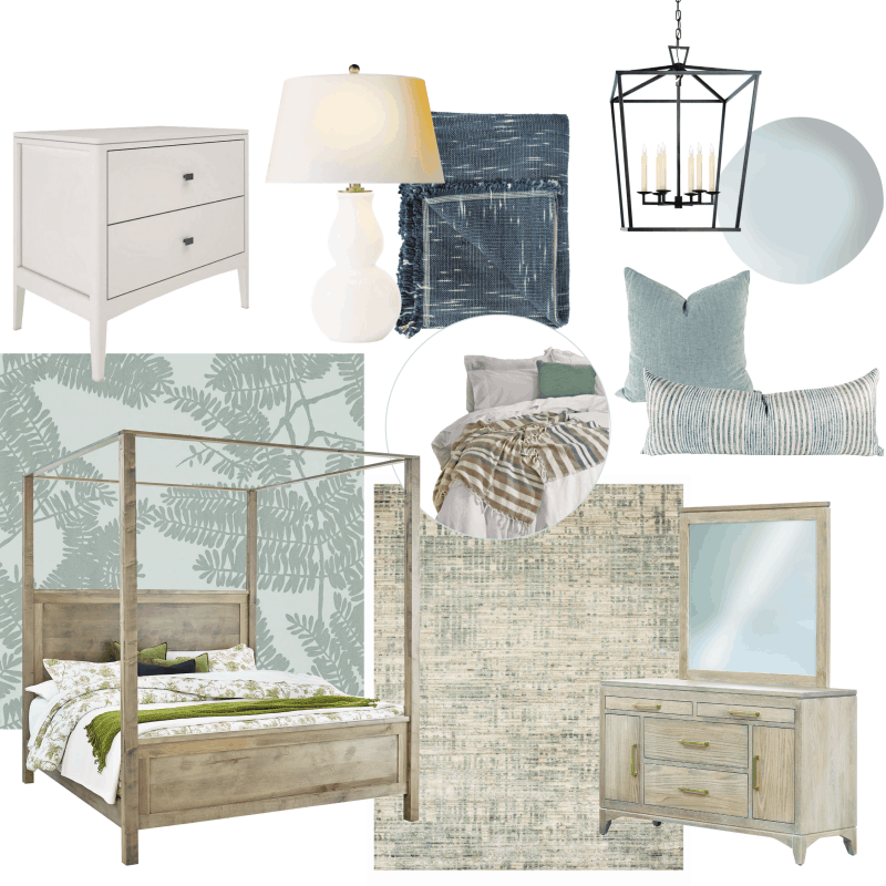 Coastal Inspired Bedroom