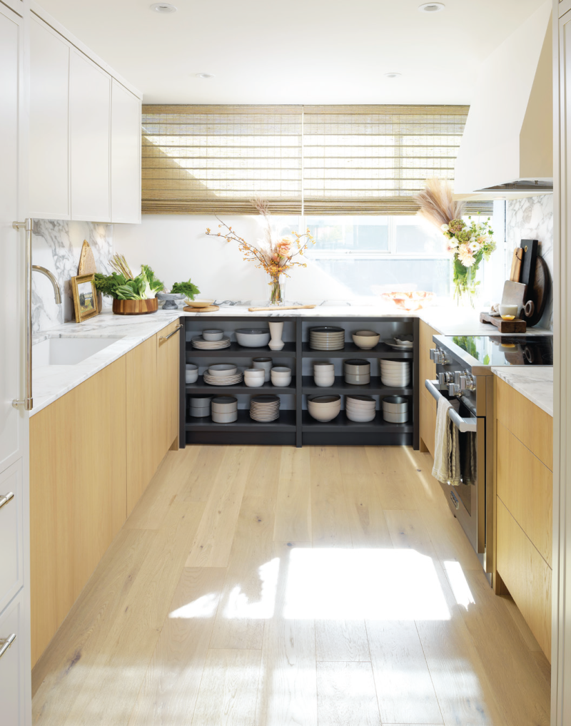 Palette Profile - A Kitchen With Deep Greys, Quartzite, And Brushed Nickel